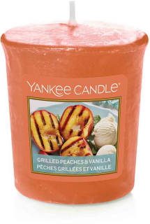 Votivní svíčka Yankee Candle Grilled Peaches & Vanilla 49g