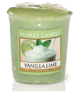 Yankee Candle Vanilla Lime 49 g votivní svíčka